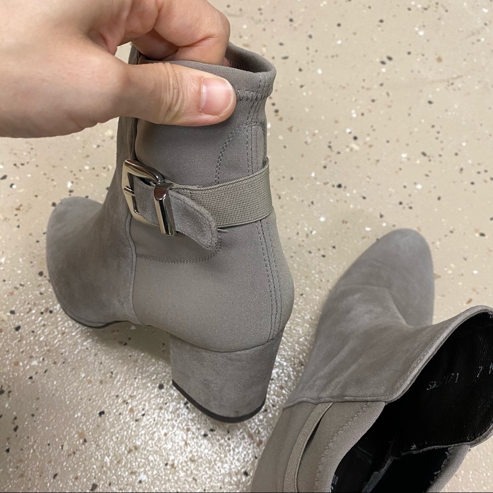 Stuart Weitzman stretch bootie - Picture 7 of 16
